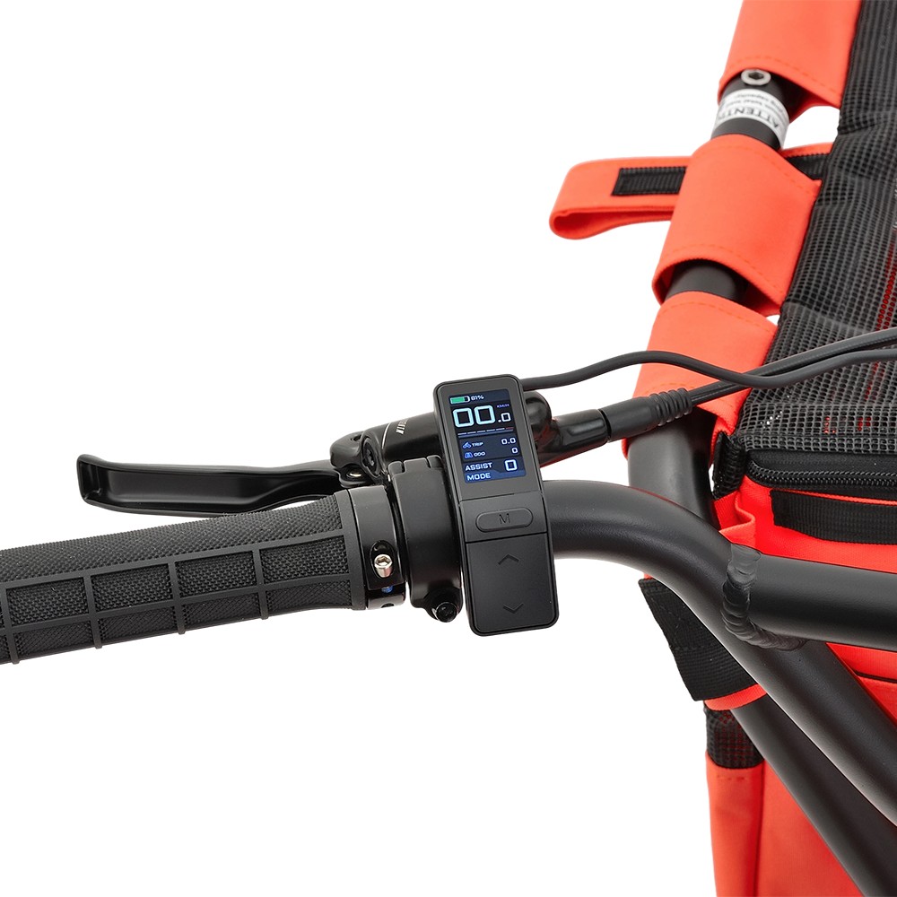 Atmose V-Range ESV1 Adventure Cargo Bike with Oversized Front Camping Rack