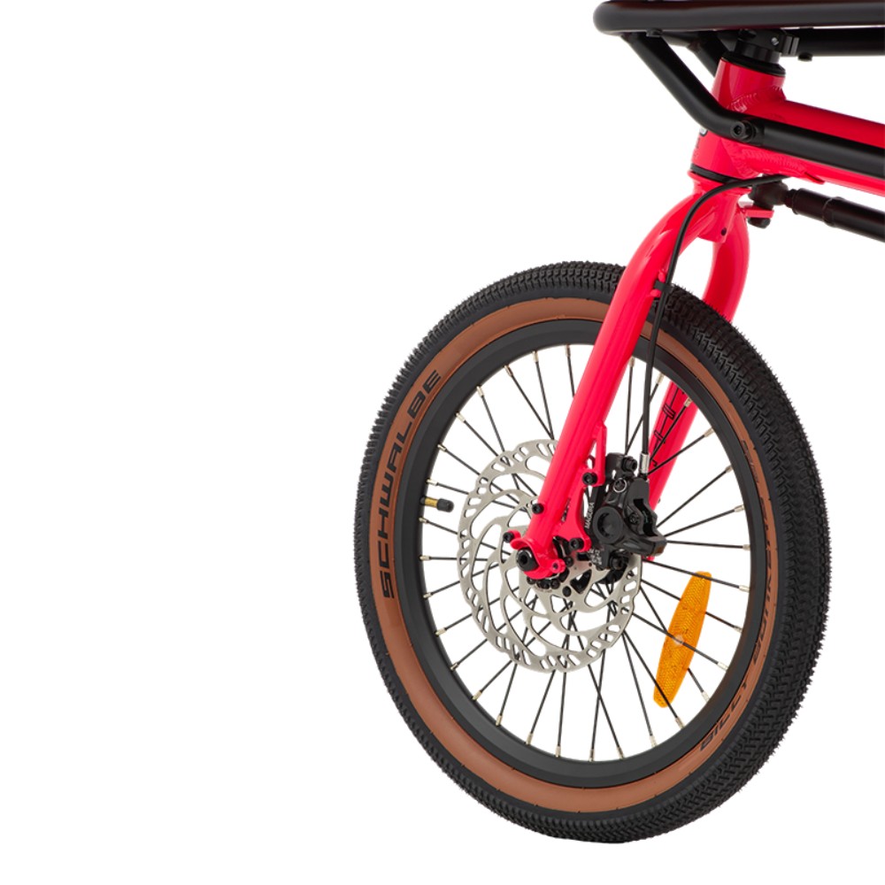 Atmose V-Range V1 Manual Adventure Cargo Bike with Oversized Front Rack