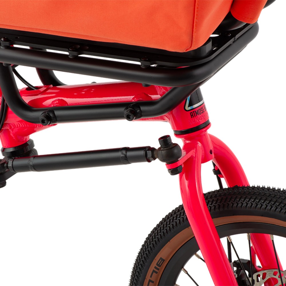 Atmose V-Range V1 Manual Adventure Cargo Bike with Oversized Front Rack