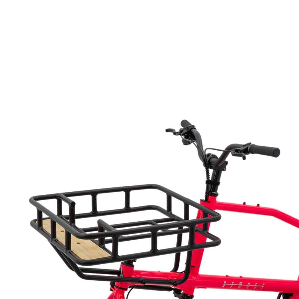 Atmose V-Range V1 Manual Adventure Cargo Bike with Oversized Front Rack