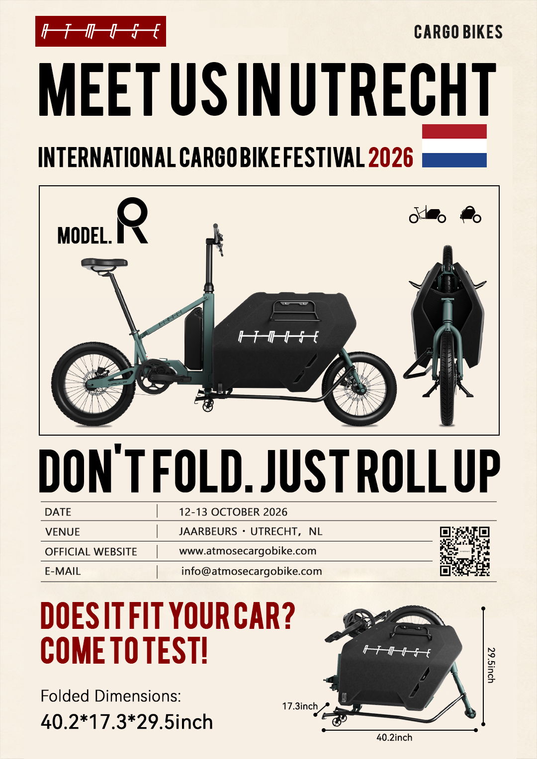 Meet ATMOSE at ICBF 2026 — Stand 3.5, Jaarbeurs Utrecht